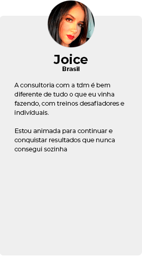 Depoimento Joice